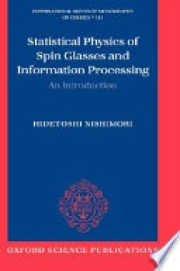 Statistical physics of spin glasses and information processing : an introduction