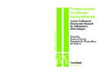 Formative assessment for mathematics teaching and learning : teacher professional development research by videoanalysis methodologies