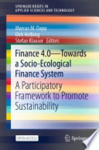 Finance 4.0 - Towards a Socio-Ecological Finance System: A Participatory Framework to Promote Sustainability