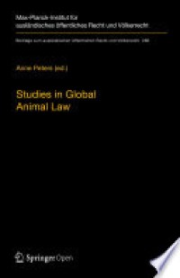 Studies in global animal law