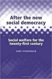 After the new social democracy: social welfare for the twenty-first century