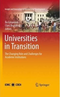 Universitas in transition: the changing role and challenges for academic institutions