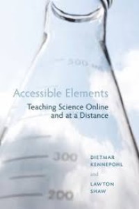 Accessible elements: teaching science online and at a distance