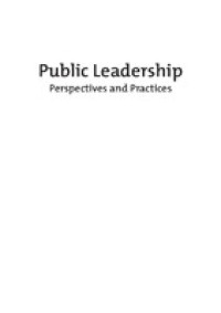 Public leadership : perspectives and practices