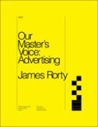 Our master's voice: advertising