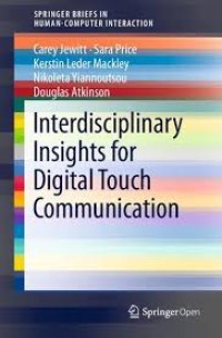 Interdisciplinary insights for digital touch communication