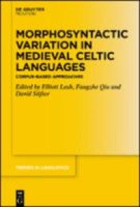 Morphosyntactic variation in medieval Celtic languages : corpus-based approaches