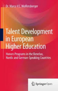 Talent development in European higher education: honors programs in the benelux, nordic and German-speaking Countries