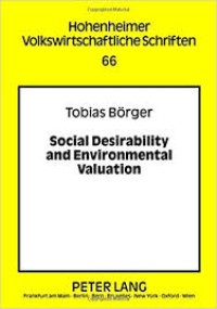 Social desirability and environmental valuation