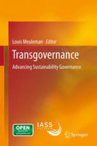 Transgovernance: Advancing Sustainability Governance