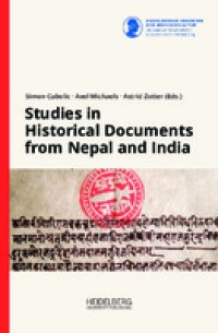 Studies in historical documents from Nepal and India