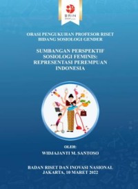 Sumbangan  perspektif  sosiologi  feminis:  representasi  perempuan  indonesia