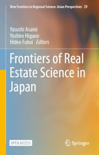 Frontiers of real estate science in Japan