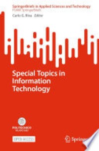 Special topics in information technology