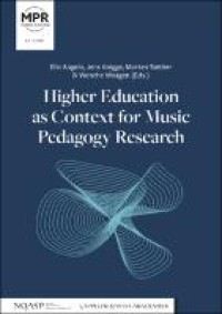 Higher education as context for music pedagogy research