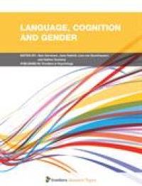 Language, cognition and gender