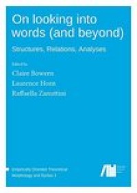 On looking into words (and beyond): structures, relations, analyses