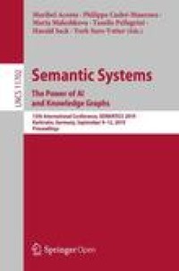 Semantic systems. The power of AI and knowledge graphs