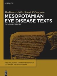 Mesopotamian eye disease texts : the nineveh treatise