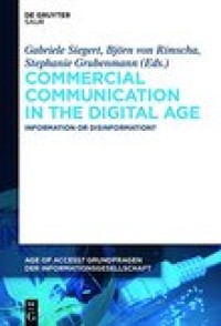 Commercial communication in the digital age