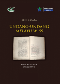 Undang-Undang Melayu W. 59