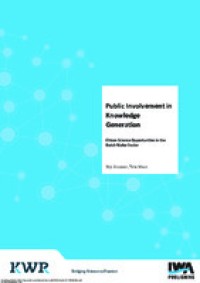 Public involvement in knowledge generation: citizen science opportunities in the Dutch water sector